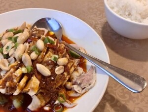 キューピー3分クッキングのレシピ・しっとり鶏胸肉 ねぎピーナッツだれ