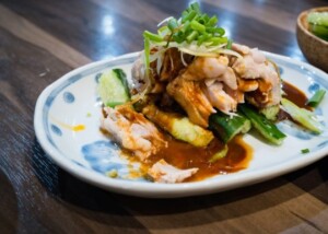きょうの料理ビギナーズのレシピ・きゅうりと蒸し鶏のごまだれ