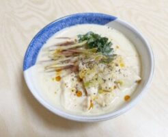 どさんこワイド179のレシピ・中華風大根の豆乳スープ