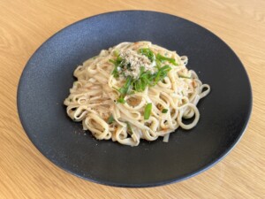 ノンストップのレシピ・しらす焼きうどん