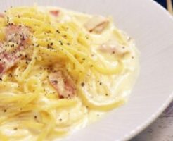 あさイチのレシピ・冷製カルボナーラそうめん