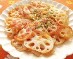 昼めし旅のレシピ・ピザ風レンコン炒め