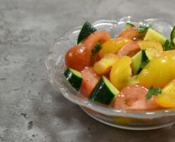 あさイチのレシピ・きゅうりとトマトのマリネ