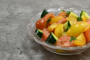 あさイチのレシピ・きゅうりとトマトのマリネ
