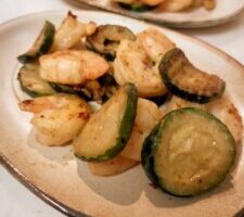きょうの料理のレシピ・ズッキーニといかの炒め物