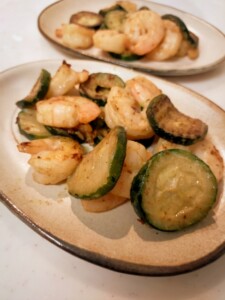 きょうの料理のレシピ・ズッキーニといかの炒め物