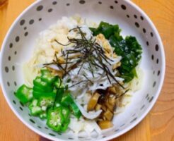DAIGOも台所のレシピ・梅とろとろうどん