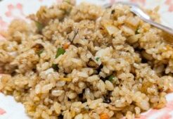 平野レミの早わざレシピ・おいシソチャーハン
