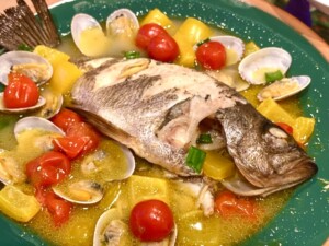 ひるおびのレシピ・アクアパッツァ