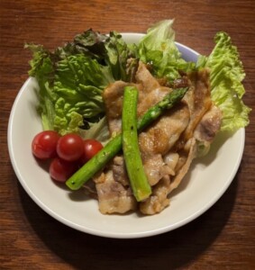 昼めし旅のレシピ・豚肉と梅干しの挟み焼き