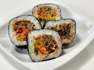 ZIPのレシピ・半田そうめんキンパ