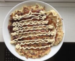 昼めし旅のレシピ・香麦を使ったお好み焼き