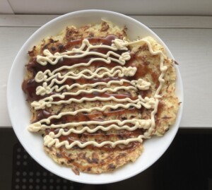 昼めし旅のレシピ・香麦を使ったお好み焼き