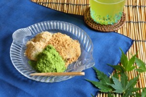 ZIPノンストップのレシピ・もちもち濃厚豆乳きな粉餅