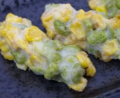 相葉マナブのレシピ・枝豆とコーンのチーズフリット