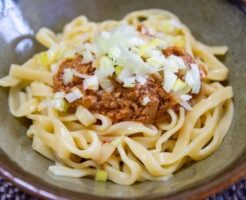 どさんこワイド179のレシピ・冷やし肉あんうどん