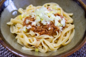 どさんこワイド179のレシピ・冷やし肉あんうどん