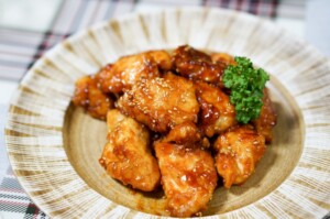 キューピー3分クッキングのレシピ・ヤンニョム鮭