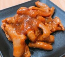 昼めし旅のレシピ・豚のホルモン炒め