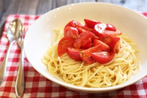 ラヴィットのレシピ・トマトがトマらないフレッシュパスタ