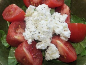 キューピー3分クッキングのレシピ・夏野菜とチーズのおつまみ