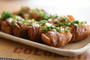 どさんこワイド179のレシピ・長いもと青シソの肉巻き