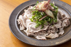 キューピー3分クッキングのレシピ・ふんわり豚しゃぶの薬味あえ