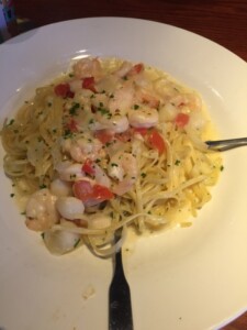 昼めし旅のレシピ・シーフードのクリームパスタ