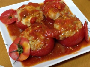 ノンストップのレシピ・トマトのファルシー