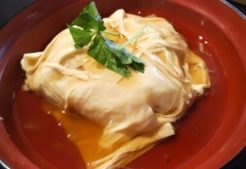ZIPのレシピ・ゆばうなリゾット丼