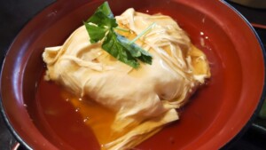 ZIPのレシピ・ゆばうなリゾット丼