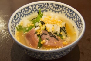ウワサのお客さまのレシピ・マグロのだし茶漬け