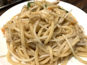 きょうの料理のレシピ・焼きなすとみょうがのイタリアンうどん
