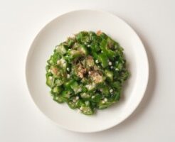 きょうの料理ビギナーズのレシピ・オクラのたらこあえ