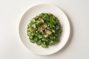 きょうの料理ビギナーズのレシピ・オクラのたらこあえ