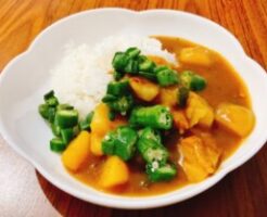 青空レストランのレシピ・旨辛！オクラカレー