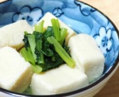 DAIGOも台所のレシピ・高野豆腐と肉団子の煮もの