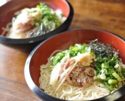 あさイチのレシピ・梅とサバ缶の混ぜそうめん