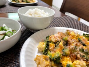 青空レストランのレシピ・オクラのタイ風炒め