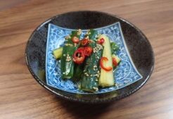 きょうの料理のレシピ・塩干しきゅうりの甘酢漬け