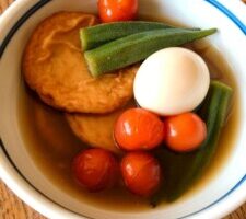 ZIPのレシピ・夏野菜の冷やしカレーおでん