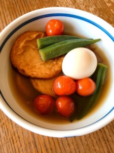 ZIPのレシピ・夏野菜の冷やしカレーおでん