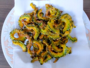 ノンストップのレシピ・ゴーヤーから揚げ
