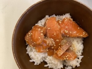 きょうの料理のレシピ・サーモン丼