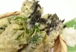 青空レストランのレシピ・肉詰め天ぷら