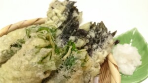 青空レストランのレシピ・肉詰め天ぷら