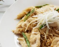 ZIPのレシピ・ネギとえのきの鶏巻き