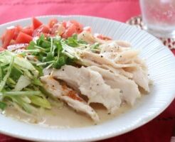 なないろ日和のレシピ・イタリアン豆乳そうめん