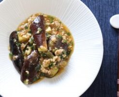 きょうの料理のレシピ・さっぱりマーボーなす