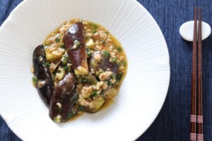 きょうの料理のレシピ・さっぱりマーボーなす